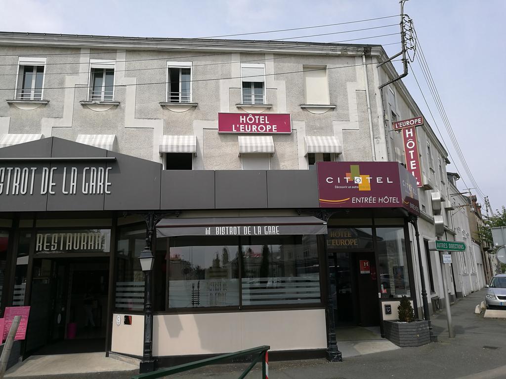 Cit'Hotel L'Europe - Cholet Gare Ngoại thất bức ảnh