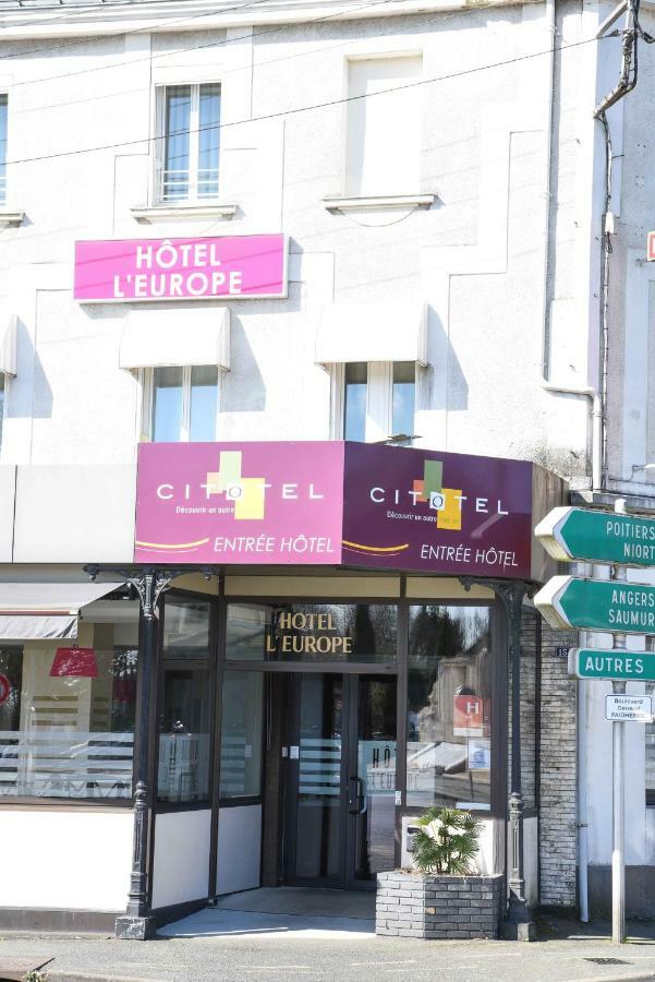 Cit'Hotel L'Europe - Cholet Gare Ngoại thất bức ảnh
