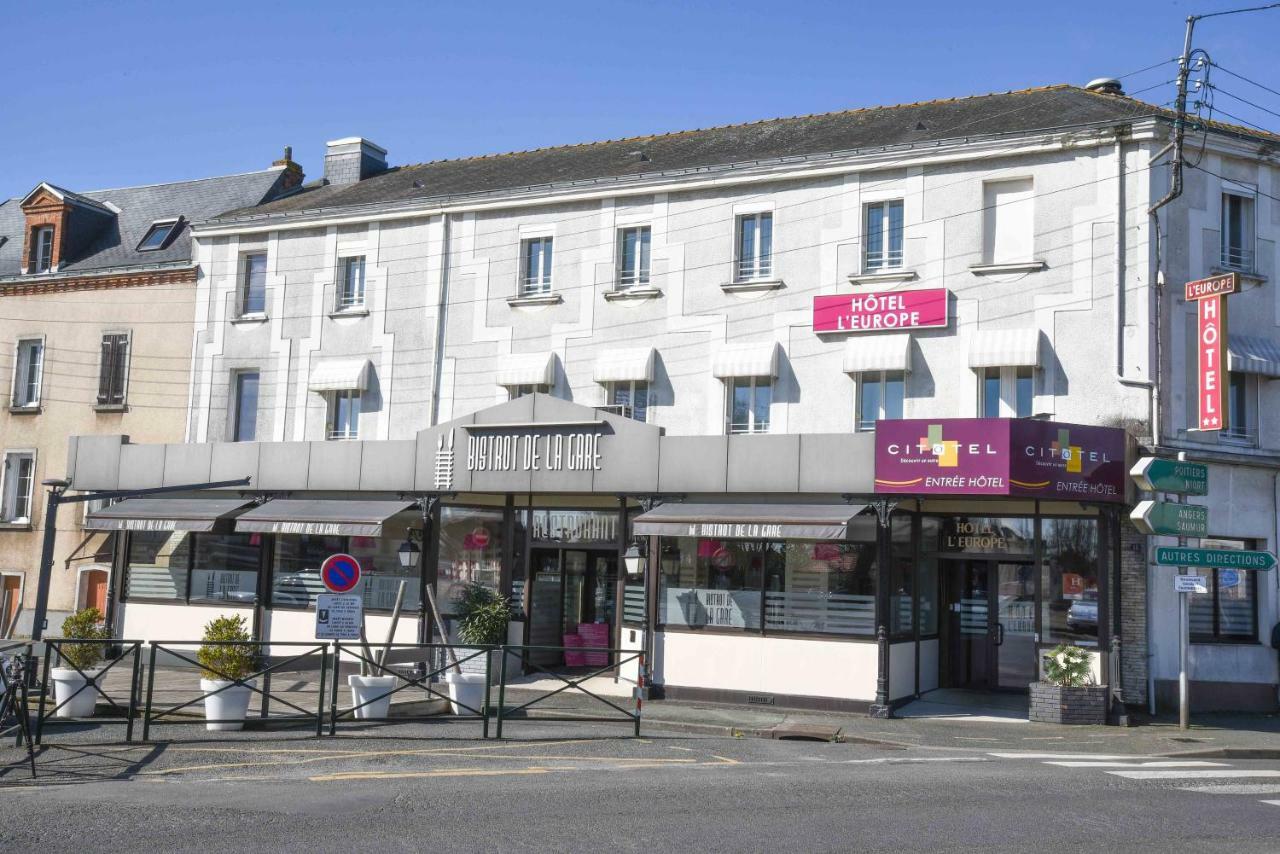 Cit'Hotel L'Europe - Cholet Gare Ngoại thất bức ảnh
